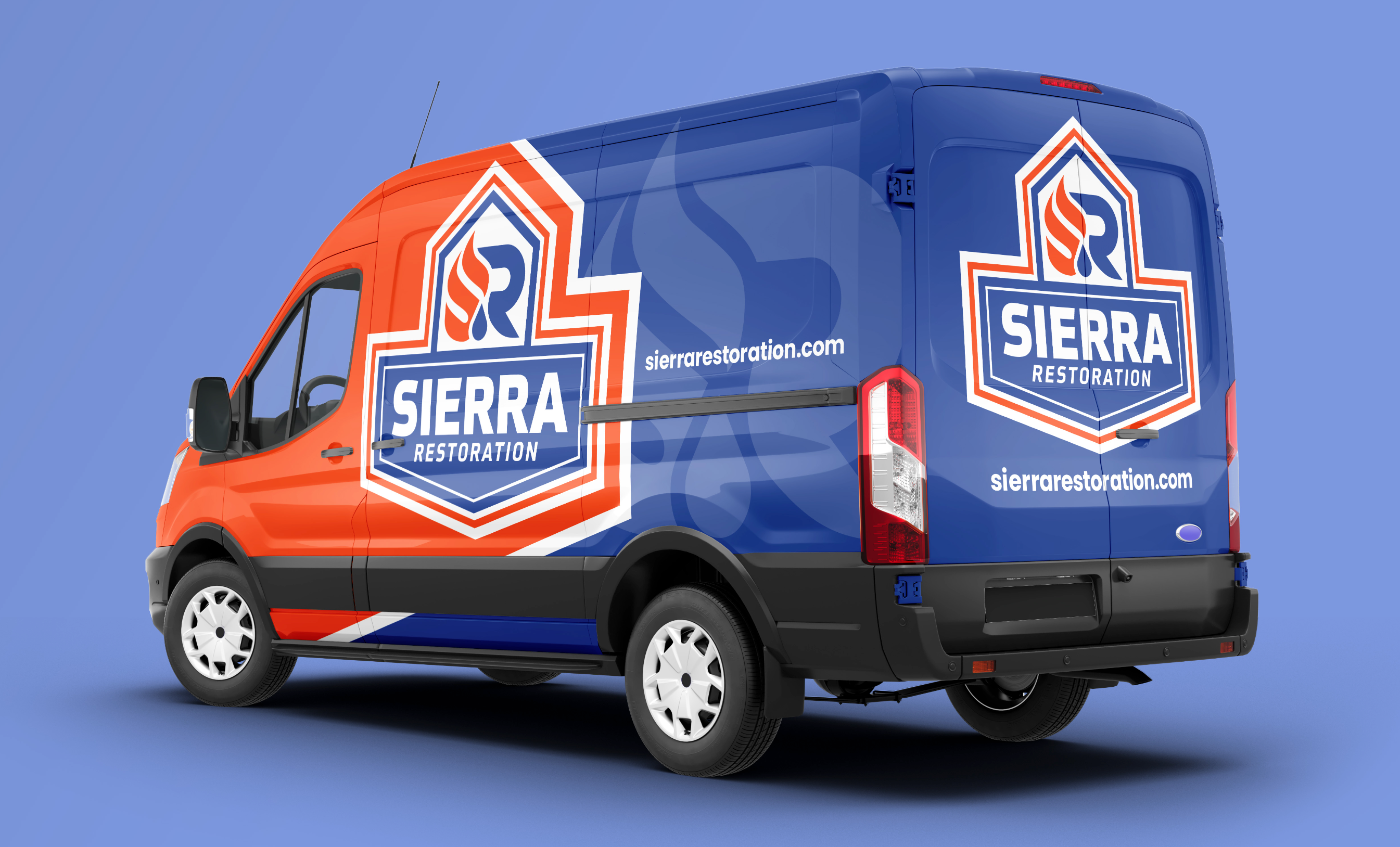 Sierra Restoration service van